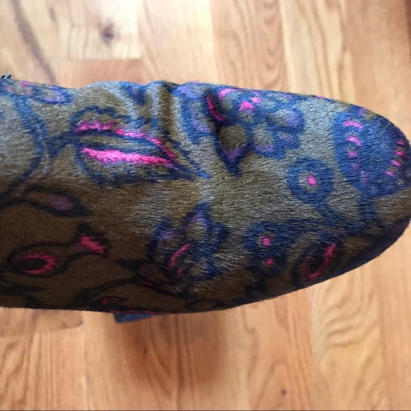 Madewell calf hair ankle boots sz 7.5 - Picture 5 of 6